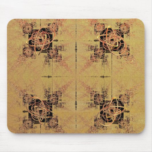 gouden verstrengeling muismat (Voorkant)