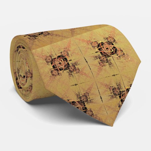 gouden verstrengeling stropdas (Opgerold)