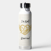 Gouden Verzekering Waterfles (Links)