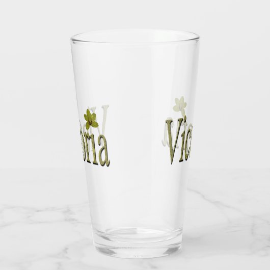 Gouden Victoria naam, Glas (Rechts)
