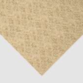 Gouden Victoriaans Stijl Damask Luxe Decoupage Tissuepapier (Detail)