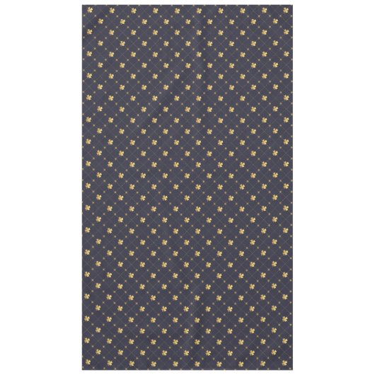 Gouden Vier Blad Klaver Tafelkleed (Voorkant)