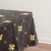 Gouden Vier Blad Klaver Tafelkleed (Voorbeeld)