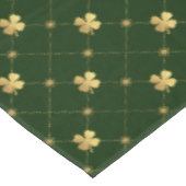 Gouden Vier Blad Klaver Tafelkleed (Gekanteld)