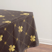 Gouden Vier Blad Klaver Tafelkleed (Voorbeeld)