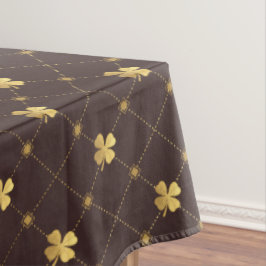 Gouden Vier Blad Klaver Tafelkleed