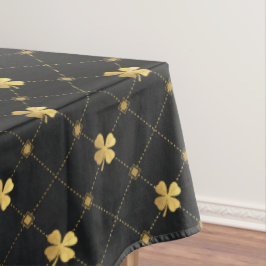 Gouden Vier Blad Klaver Tafelkleed