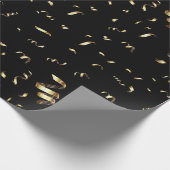 Gouden Viering Cadeaupapier (Hoek)