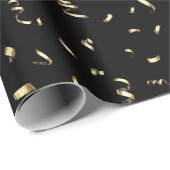 Gouden Viering Cadeaupapier (Rol Hoek)