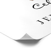 Gouden viering van het leven rouwplechtigheid welk poster (Hoek)