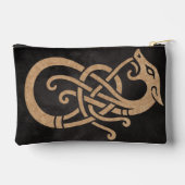 Gouden Viking Serpent Knoop Symbool Etui (Achterkant)