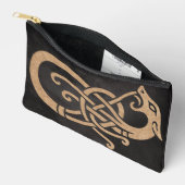 Gouden Viking Serpent Knoop Symbool Etui (Open)