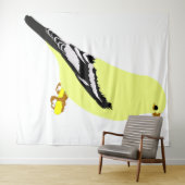 Gouden Vink Tapijt Wandkleed (In Situ (horizontaal))