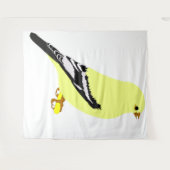 Gouden Vink Tapijt Wandkleed (Voorkant (horizontaal))