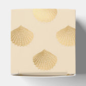 Gouden Vintage Nautilusschelpen Bedankdoosjes (Bovenkant)