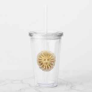 Gouden Vintage Zon Acryl Drinkbeker