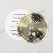 Gouden Vinyl Record Klas van Kaart (Voorkant / Achterkant)