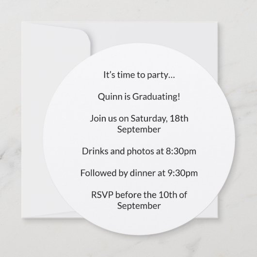 Gouden Vinyl Record Klas van Kaart (Achterkant)