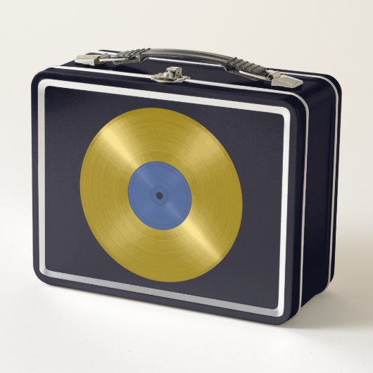 Gouden Vinyl Recordalbum (Voorkant)