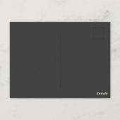 Gouden Vinyl Recordalbum Briefkaart (Achterkant)