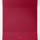 Gouden Vioolsleutel met Rozenbloemen Drieluik Kaart (Binnenkant midden)