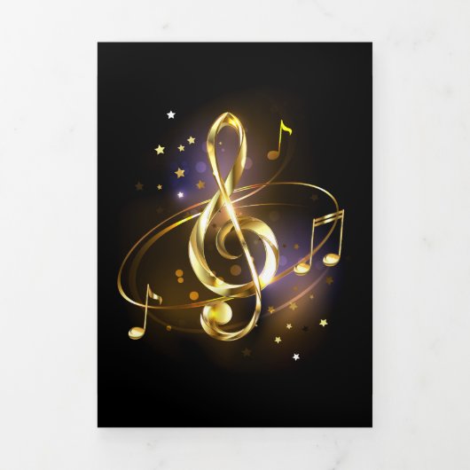 Gouden Vioolsleutel Muziek Drieluik Programma (Cover)
