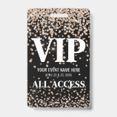 Gouden VIP-Event Badge (Voorzijde)