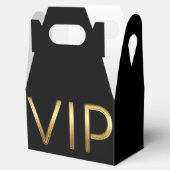 Gouden VIP zwart (elke kleur) Verjaardagsfeestje F Bedankdoosjes (Geopend)