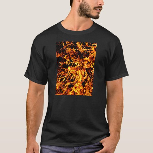 Gouden virus sci-fi t-shirt (Voorkant)