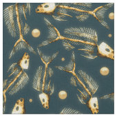 Gouden vis botten stof (Close Up)