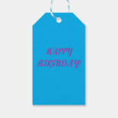 Gouden Vis Cadeaubijsluiter Cadeaulabel (Achterkant)