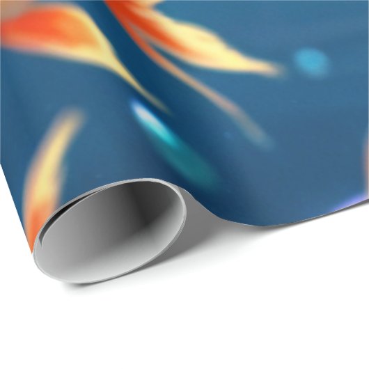 Gouden Vis Cadeaupapier (Rol Hoek)