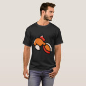 Gouden Vis Gelukkig T-shirt (Voorkant volledig)
