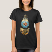 Gouden Vis Licht Lamp T-shirt (Voorkant)