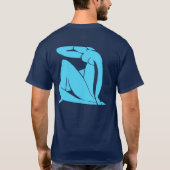 Gouden vis na Matisse T-shirt (Achterkant)