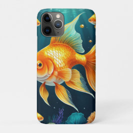 Gouden vis onder water Case-Mate iPhone case
