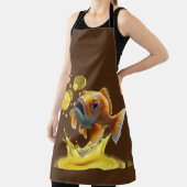 Gouden Vis op Mannen Schort (Insitu)