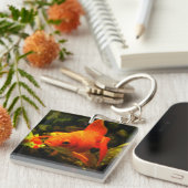 Gouden vis sleutelhanger (Voorkant Rechts)