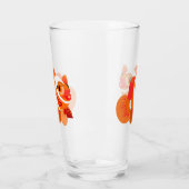 Gouden visglas - glas (Links)