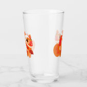 Gouden visglas - glas (Rechts)