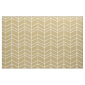 Gouden visgraat Chevron Stof (Fat Quarter)
