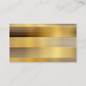 gouden visitekaartje (Achterkant)