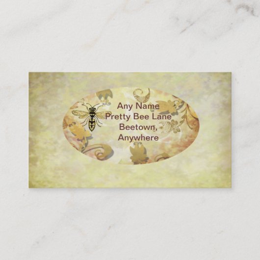  gouden visitekaartje (Voorkant)