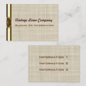  gouden Visitekaartjes (Voorkant / Achterkant)