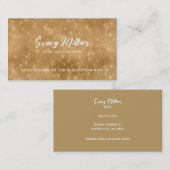 gouden Visitekaartjes (Voorkant / Achterkant)