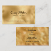  gouden Visitekaartjes (Voorkant / Achterkant)