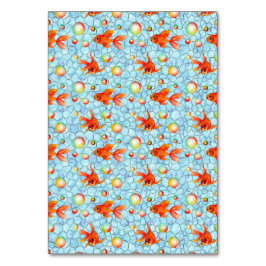 gouden vissen en zeepbels kaart