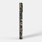 Gouden vlam bloem iPhone hoesje (Rechterkant)