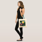 Gouden Vlam Tote Tas (Voorkant (model))