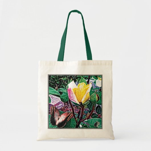 Gouden Vlam Tote Tas (Voorkant)